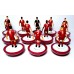 Subbuteo Andrew Table Soccer Larissa 2017-18 on Classic Lightweight bases with logo Alexander the Great spoke Ancient Greek